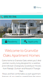 Mobile Screenshot of granvilleoaksnc.com